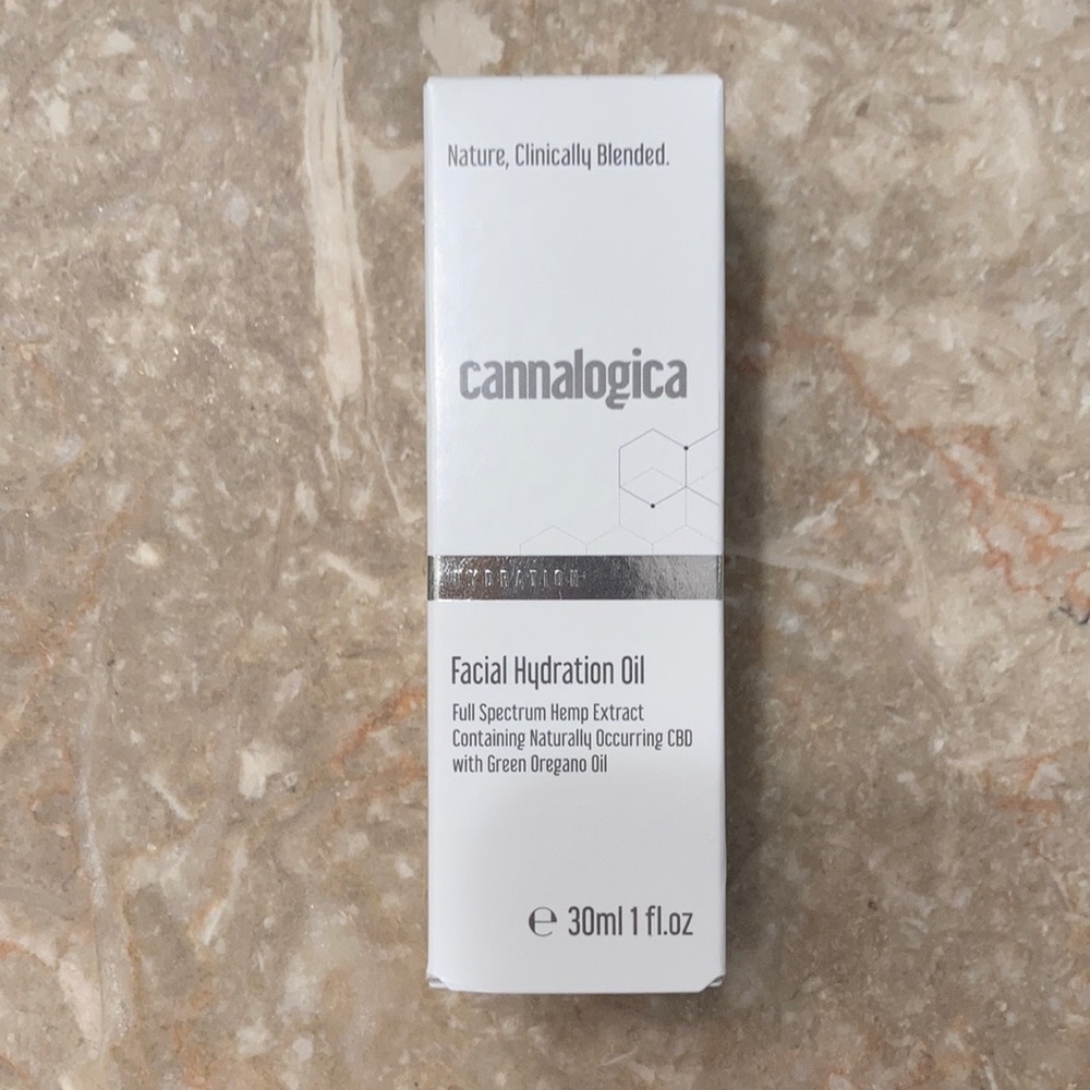 Cannalogica facial hydration oil
